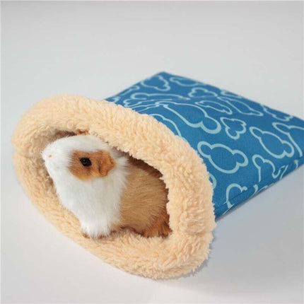Pet Bed Guinea Pig Squirrel Small Hedgehog Hamster Warm Pet Nest Sleeping Bag AU - Aimall