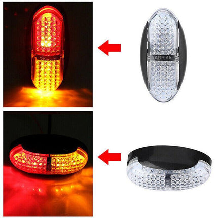 10X LED Clearance Lights Side Marker Lamp Trailer Truck Caravan Multi Volt AU - Aimall