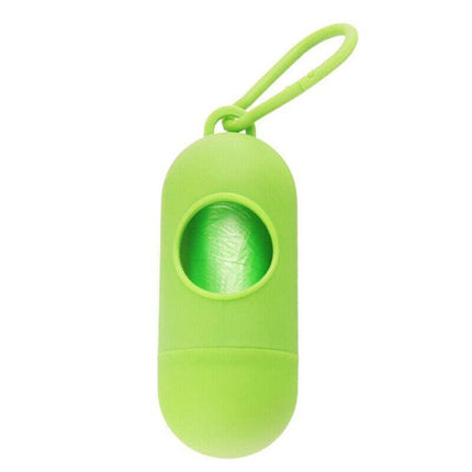Dog Poop Bag Dispenser Pet Waste Poo Holder Pick Up Case+Poop Bags Garbage Cat - Aimall