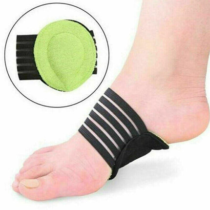 1Pair Foot Heel Pain Relief Plantar Fasciitis Insole Pads & Arch Support Shoes - Aimall