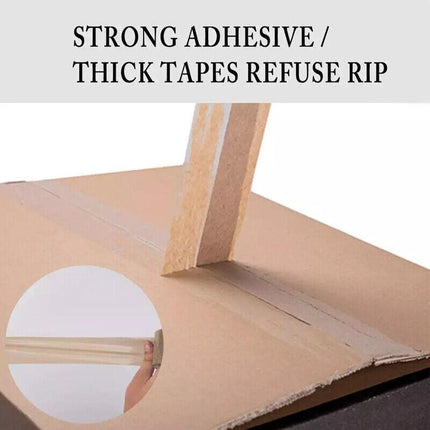 36 Rolls 48MM X 100M Packing Tape Packaging Clear Sticky Sealing Tape AU Stock - Aimall