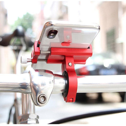 Mobile Phone Holder Bicycle Handlebar Aluminium alloy For Bike Motorcycle Stock - Aimall