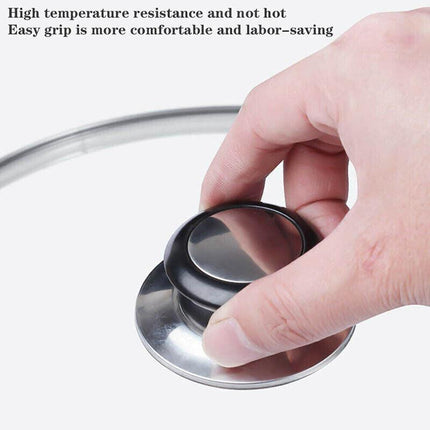 2PCS Kitchen Cookware Pot Saucepan Replacement Pan Lid Hand Grip Knob Handle Set - Aimall