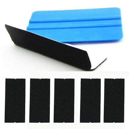 Car Wrap Vinyl Tools Kit 19 Film Wrapping Carbon Fibre Squeegee Safety Cutter AU - Aimall