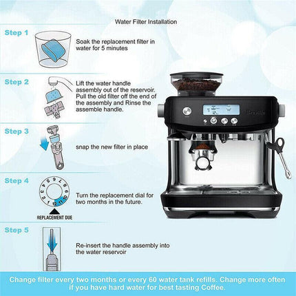 Water Filters For Breville DGB-500BK DCC-900 CBC-00BWBJ CBC-002 Coffee Machine - Aimall