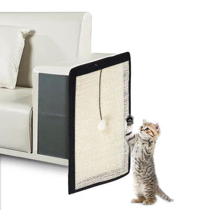 40cm Cat Scratcher Scratching Mat Board Sofa Scratch Bed Toy Pad Post Protector - Aimall