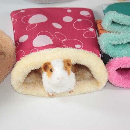 Pet Bed Guinea Pig Squirrel Small Hedgehog Hamster Warm Pet Nest Sleeping Bag AU - Aimall