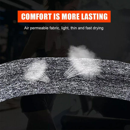 AOLIKES Breathable Silicone Anti-slip Hair Band Fitness Sports Running Headband - Aimall