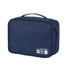 Cable Organizer Bag Charger USB Electronic Accessories Storage Travel Case AU - Aimall