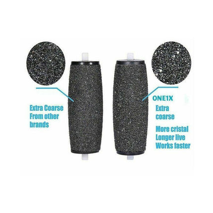 4X Compatible Scholl Express Diamond Pedi Extra Coarse Replacement Rollers Head - Aimall