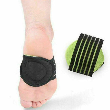 1Pair Foot Heel Pain Relief Plantar Fasciitis Insole Pads & Arch Support Shoes - Aimall