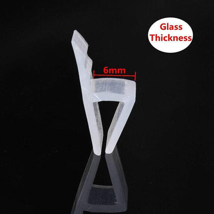 2M 6mm Seal Strip Screen Door Bathroom Shower Water Silicone H Shape AU - Aimall