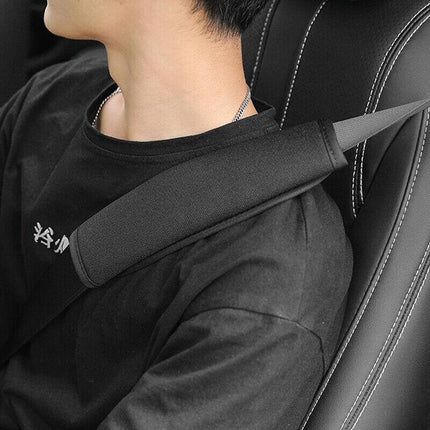 4PCS Car Seat Belt Cover Seatbelt Safety Shoulder Pad Protector Harness Fluffy - Aimall