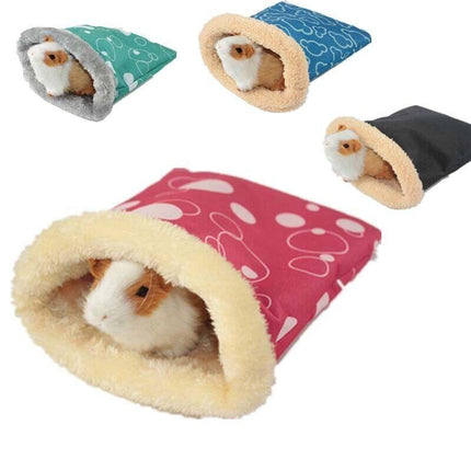 Pet Bed Guinea Pig Squirrel Small Hedgehog Hamster Warm Pet Nest Sleeping Bag AU - Aimall