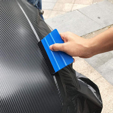 Car Wrap Vinyl Tools Kit 19 Film Wrapping Carbon Fibre Squeegee Safety Cutter AU - Aimall