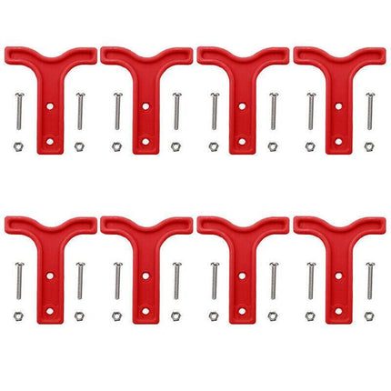 10x Red T Bar Handle for Anderson Style Plug Connectors Tool 50AMP 12-24v 6AWG - Aimall