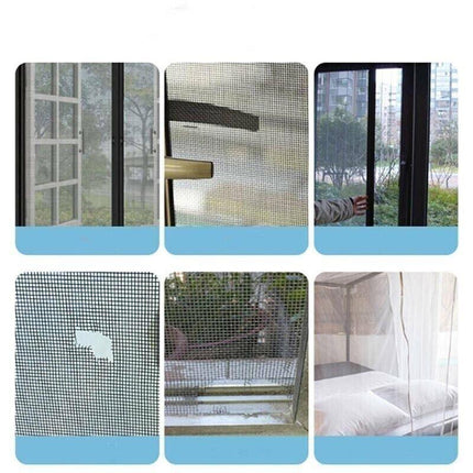 Window Door Repair Tape Fly Screen Insect Repellent Repair Tape Self Adhesive - Aimall