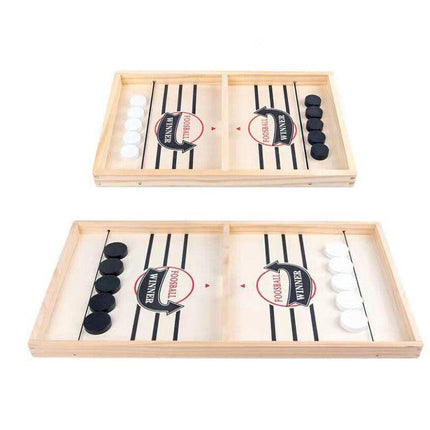 Large Sling Puck Paced SlingPuck Winner Board Game Family Games Toy Hockey Funny - Aimall