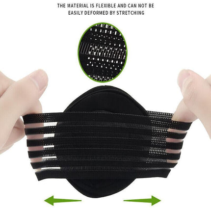 1Pair Foot Heel Pain Relief Plantar Fasciitis Insole Pads & Arch Support Shoes - Aimall