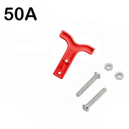 10x Red T Bar Handle for Anderson Style Plug Connectors Tool 50AMP 12-24v 6AWG - Aimall