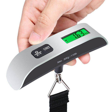 XRP Weight Hanging Travel Electronic Luggage Portable 50kg/10g LCD Digital Scale - Aimall
