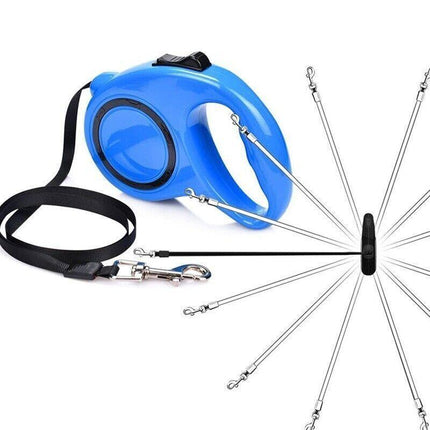 3/5M Dog Lead Leash Strong Retractable Extendable 5M Lockable Heavy Duty 15Kg Au Aimall