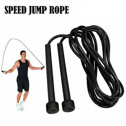 Jumping MMA Boxing Speed Cardio Gym Exercise Fitness Skipping Jump Rope AU - Aimall