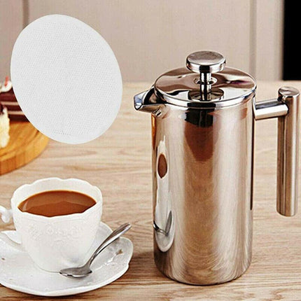 61mm Metal Stainless Steel Fine Coffee Filter Mesh Compatible With AeroPress AU - Aimall