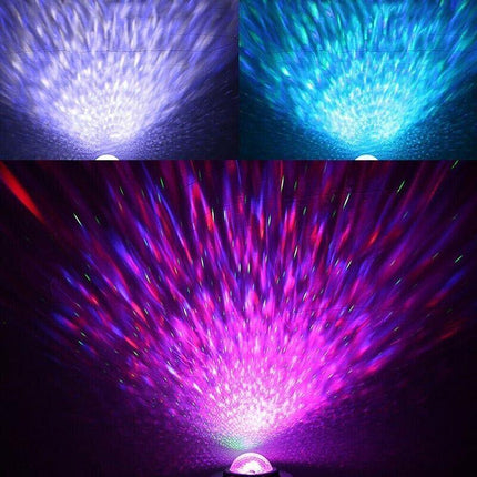 Led Galaxy Starry Night Light Projector Ocean Star Sky Party Baby Kids Room Lamp Aimall