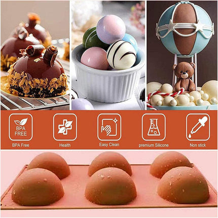 Soap Mold Cake Mould Kitchen Accessories Kitchenware Silicone Gel Baking Tools - Aimall