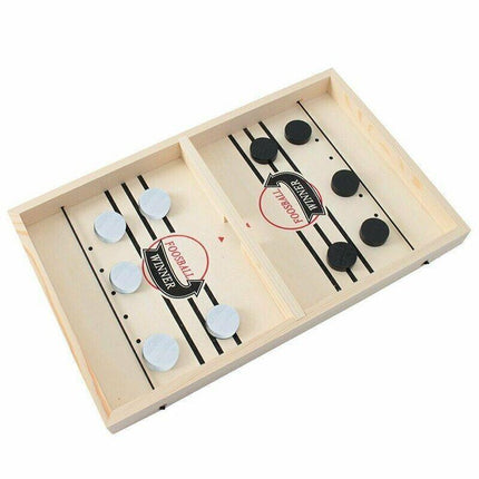 Large Sling Puck Paced SlingPuck Winner Board Game Family Games Toy Hockey Funny - Aimall