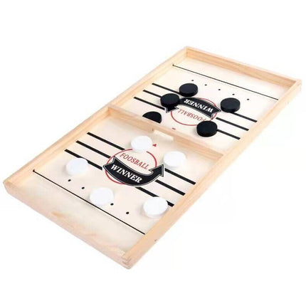 Large Sling Puck Paced SlingPuck Winner Board Game Family Games Toy Hockey Funny - Aimall