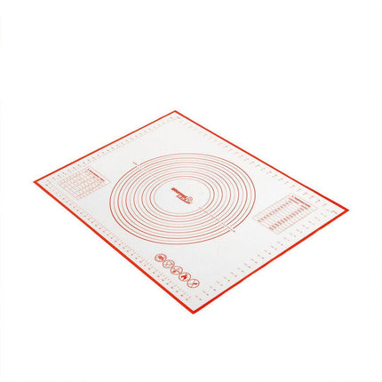Non-Stick Silicone Baking Mat Rolling Cake Dough Scale Pastry Clay Fondant Sheet - Aimall