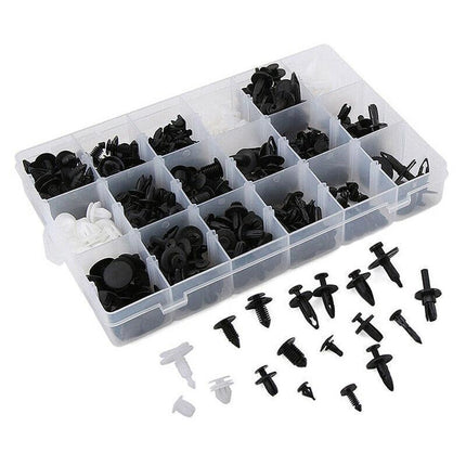 415pcs Car Body Push Retainer Pin Rivet Trim Plastic Clips Panel Moulding Kit AU - Aimall
