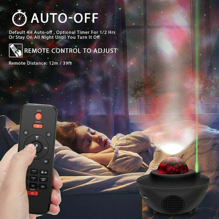 Led Galaxy Starry Night Light Projector Ocean Star Sky Party Baby Kids Room Lamp Aimall