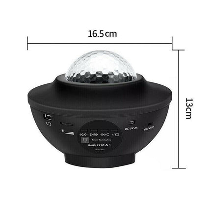 Led Galaxy Starry Night Light Projector Ocean Star Sky Party Baby Kids Room Lamp Aimall