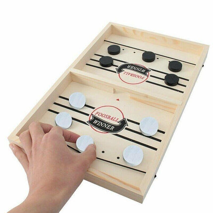 Large Sling Puck Paced SlingPuck Winner Board Game Family Games Toy Hockey Funny - Aimall