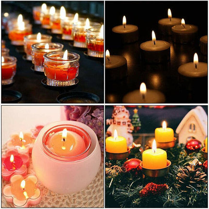 100 /200 Pcs Candle Wick Stickers Heat Resistance DIY Candle Making Double-Sided - Aimall