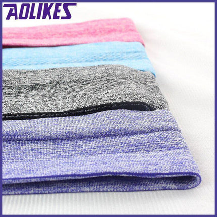 AOLIKES Breathable Silicone Anti-slip Hair Band Fitness Sports Running Headband - Aimall