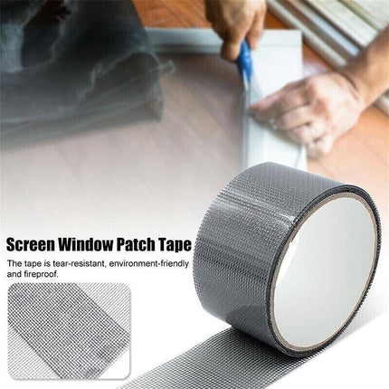 Window Door Repair Tape Fly Screen Insect Repellent Repair Tape Self Adhesive - Aimall