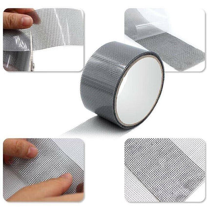 Window Door Repair Tape Fly Screen Insect Repellent Repair Tape Self Adhesive - Aimall