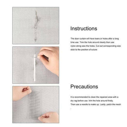 Window Door Repair Tape Fly Screen Insect Repellent Repair Tape Self Adhesive - Aimall