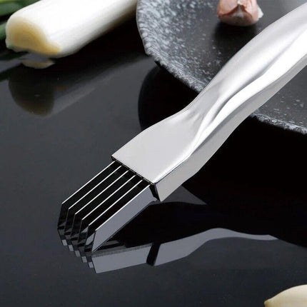 Stainless Steel Vegetable Fruit Onion Slicer Shredder Knife Cutter Kitchen AU - Aimall