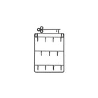 Door Back Organizer Key Holder Hanging Wall Mounted Hanger Hooks Storage Rack AU - Aimall