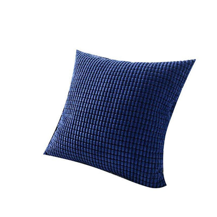 45x45 Plain Solid Colour Cushion Cover Decorative Pillow Case Home Multicoloured - Aimall