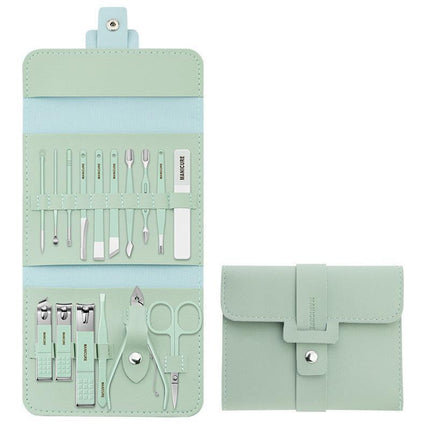 16PCS/Set Tools Pedicure Kit Stainless Steel Nail Grooming Clippers Manicure AU - Aimall