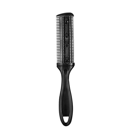 2PCS Razor Comb With Blades Razor Trimmer DIY Double Sides Hair Thinning Comb - Aimall