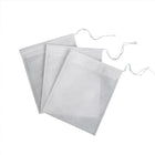 50x Reusable 100% Cotton Muslin Filter Bags Spices Herbs Tea Soup Drawstring AU - Aimall