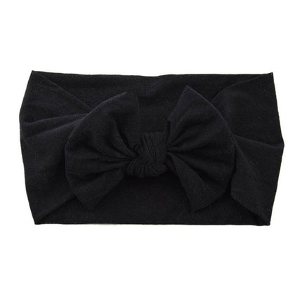 Baby Bow Headband Girl Infant Toddler Newborn Soft Knot Turban Hair Head Wrap AU - Aimall