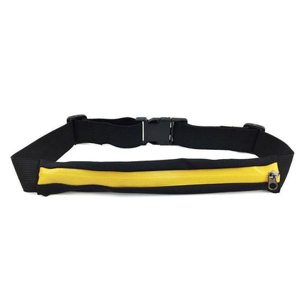 Waist Running Zip Belt Lycra Bum Bag Pocket Hiking Cycling Jogging Cycling Pouch - Aimall